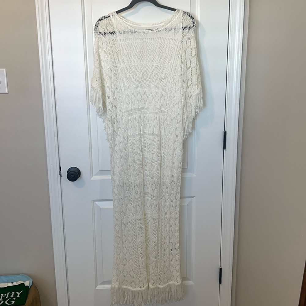 H&M woven maxi dress